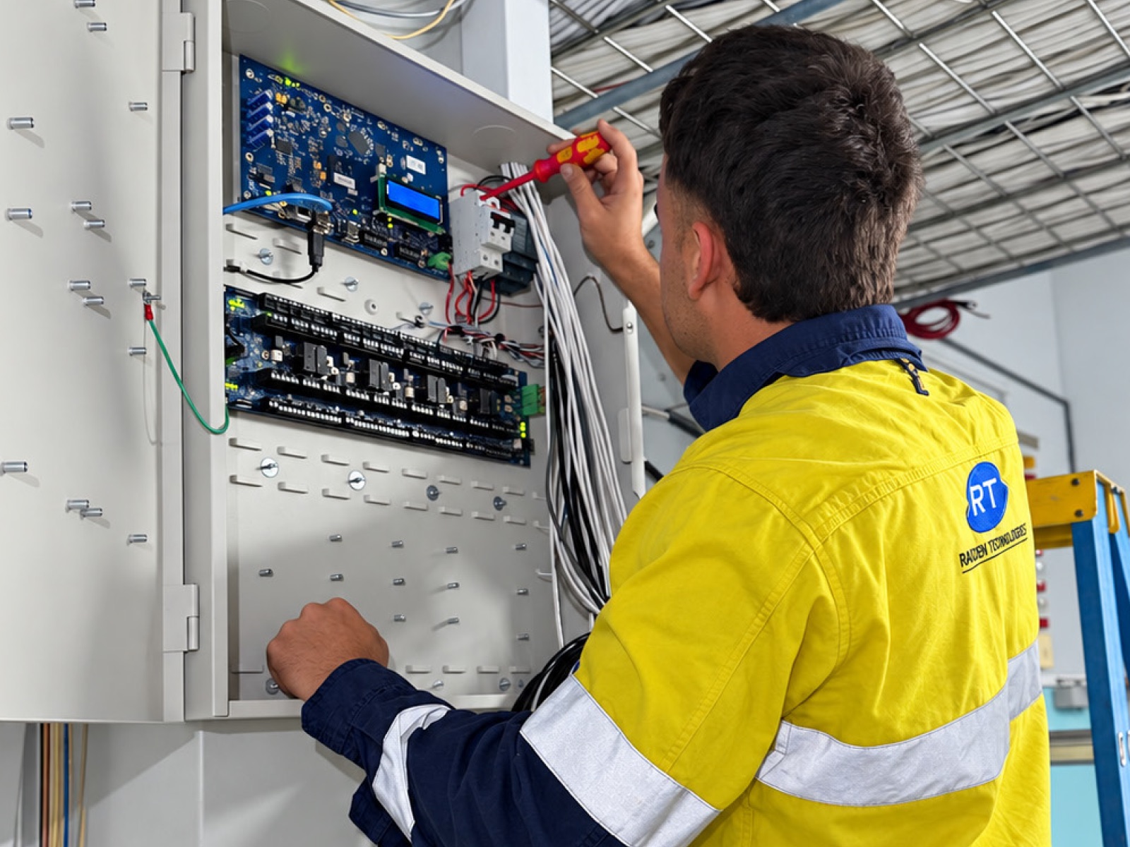 Security head-end rack termination